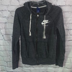 Nike XS hooded zipper up